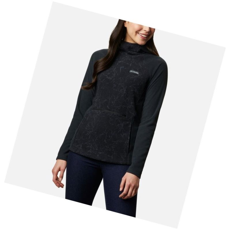 Columbia Ali Peak Hooded Fleece Kapşonlu Kadın Siyah | 02497-LZGJ