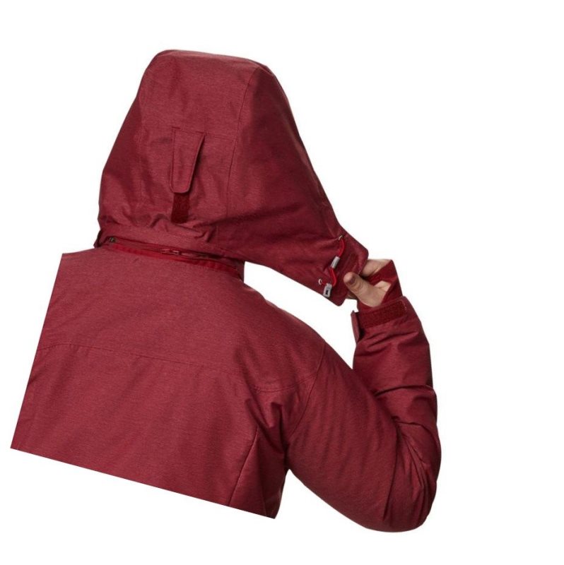 Columbia Alpine Action Omni-Heat Plus Size Mont Kadın Kırmızı | 37518-YHDL