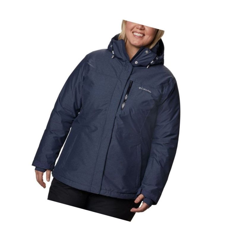 Columbia Alpine Action Omni-Heat Plus Size Mont Kadın Lacivert | 35927-GLUD