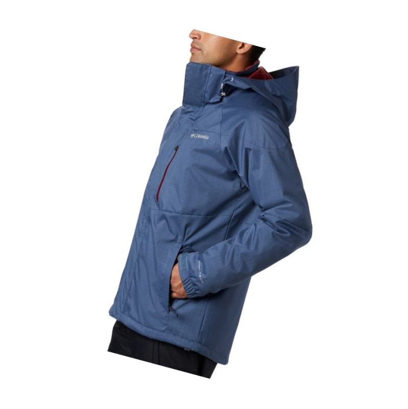 Columbia Alpine Action Tall Mont Erkek Koyu Mavi | 89451-FSPW