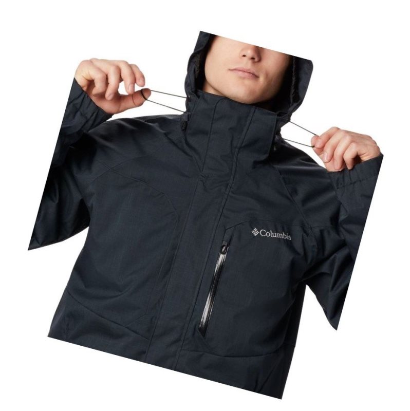 Columbia Alpine Action Tall Mont Erkek Siyah | 17596-BOPM