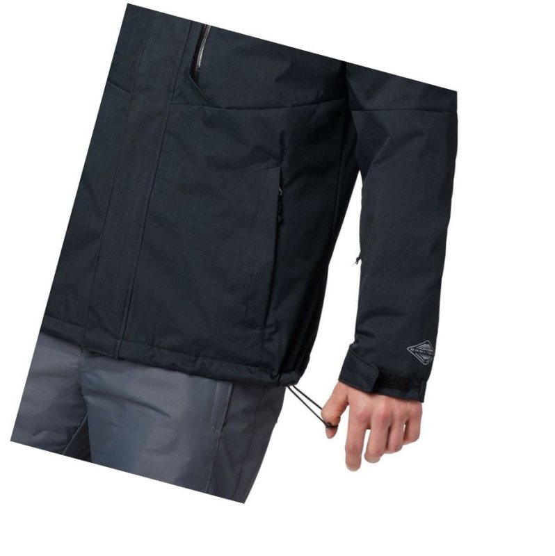 Columbia Alpine Action Tall Mont Erkek Siyah | 17596-BOPM