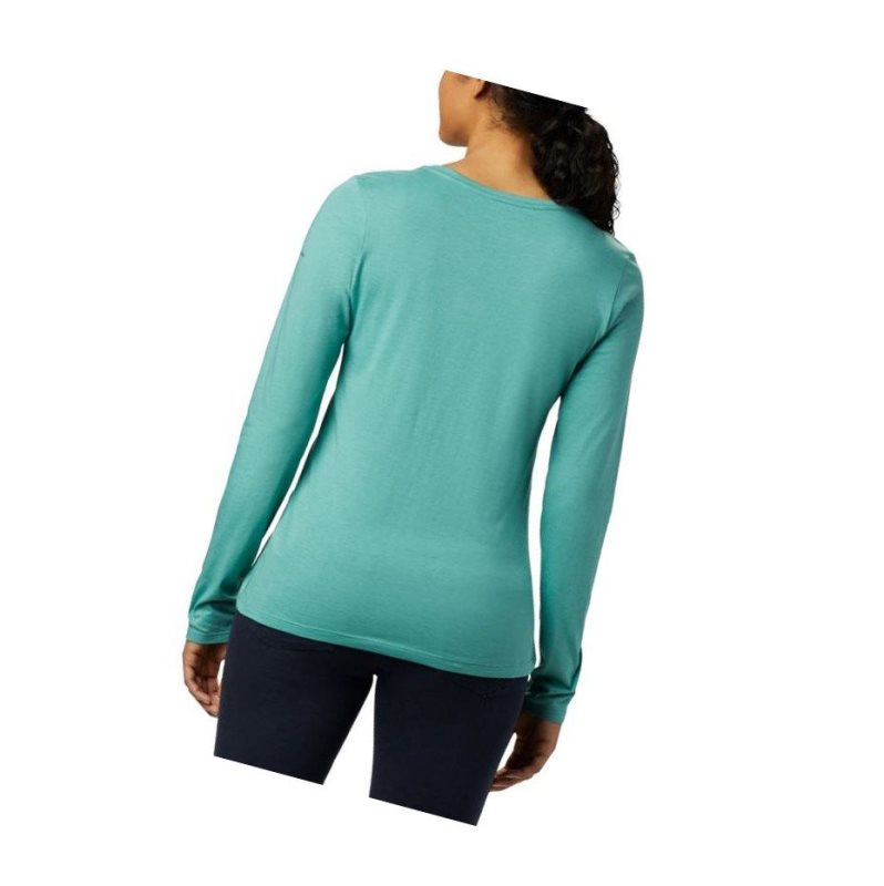 Columbia Alta Peak Long Sleeve Sweatshirt Kadın Bakır | 38029-EXLR