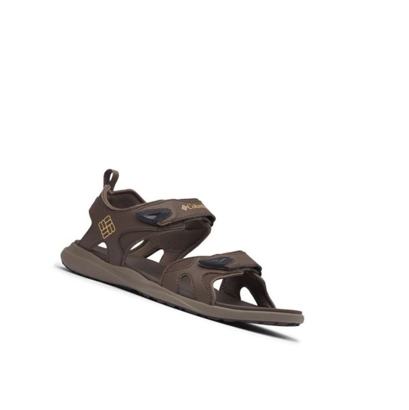 Columbia Ankle Strap Sandalet Erkek Koyu Kahverengi | 94185-APYH