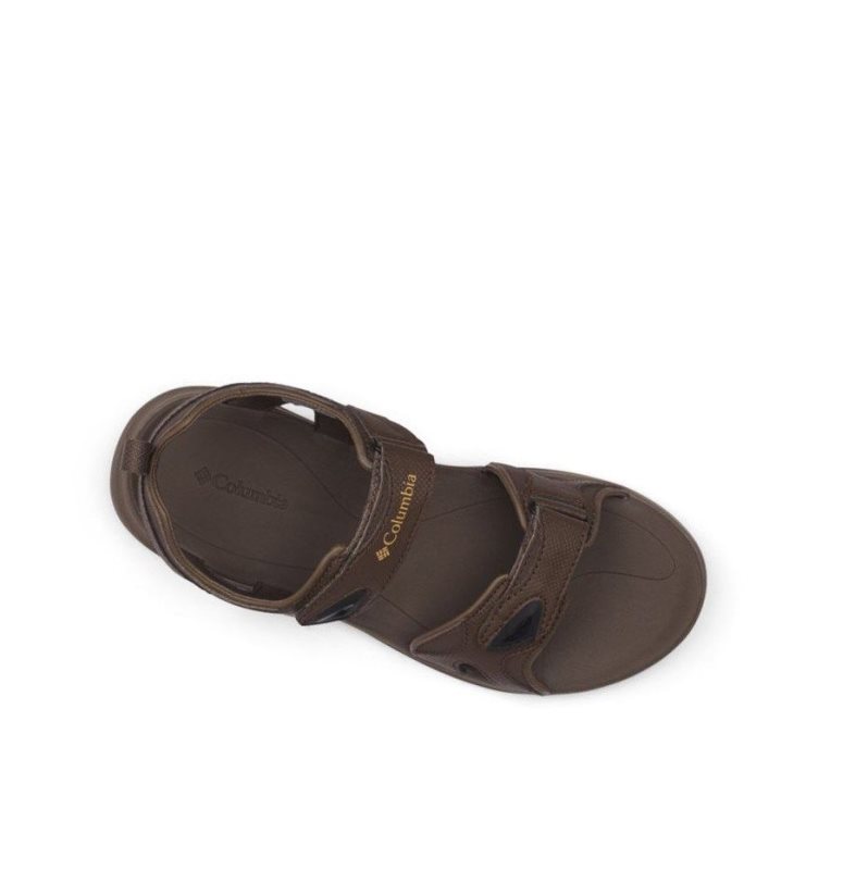 Columbia Ankle Strap Sandalet Erkek Koyu Kahverengi | 94185-APYH