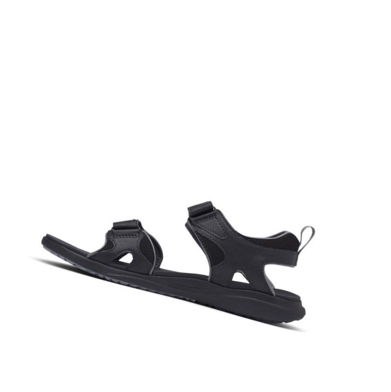 Columbia Ankle Strap Sandalet Erkek Siyah Gri | 75312-RAOI
