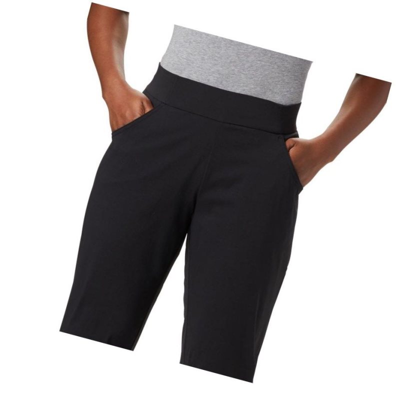 Columbia Anytime Casual Capri Pantolon Kadın Siyah | 94280-SRAI