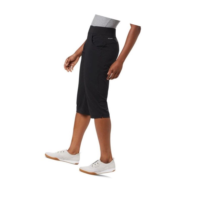 Columbia Anytime Casual Capri Pantolon Kadın Siyah | 94280-SRAI