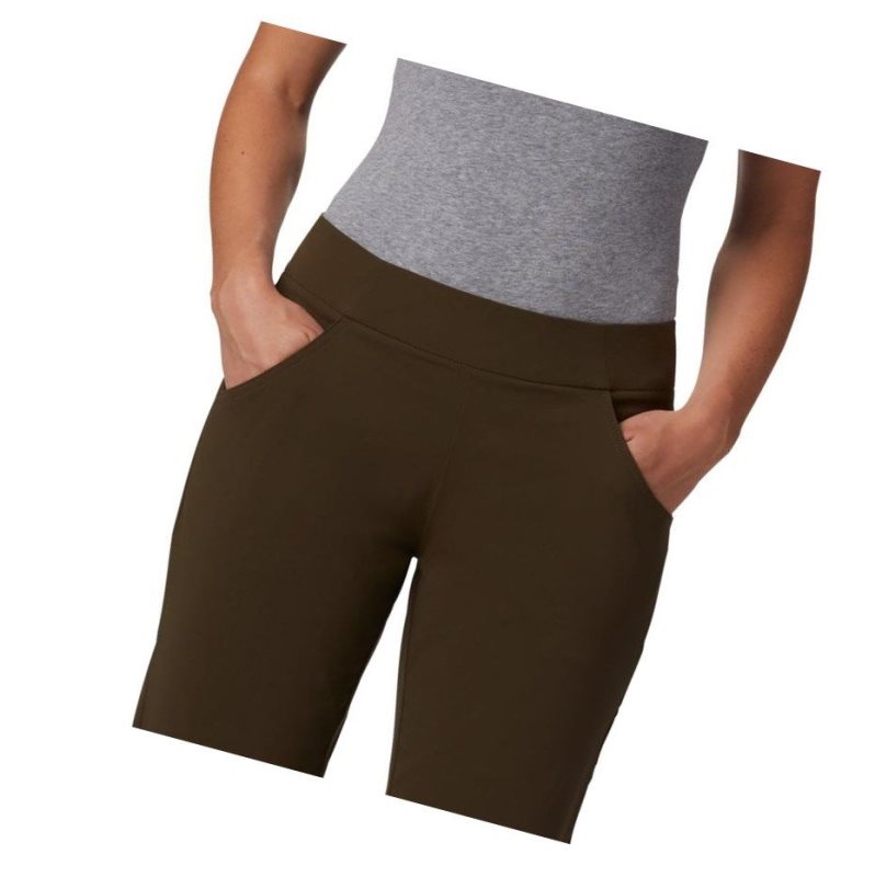 Columbia Anytime Casual Capri Pantolon Kadın Zeytin Yeşili | 09621-MDNA