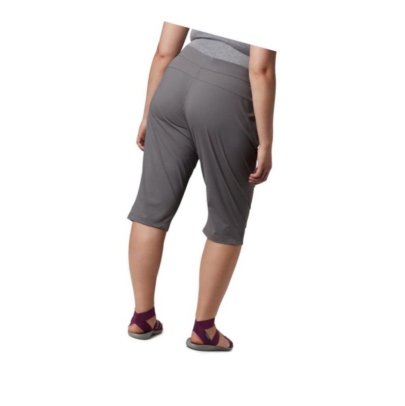 Columbia Anytime Casual Capri Plus Size Pantolon Kadın Gri | 05814-NJTE