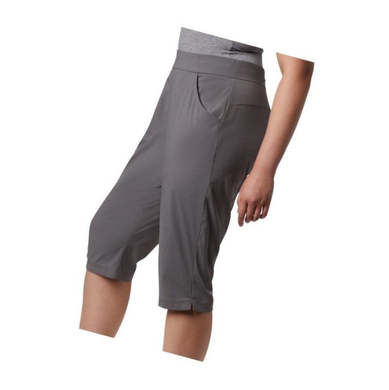 Columbia Anytime Casual Capri Plus Size Pantolon Kadın Gri | 05814-NJTE