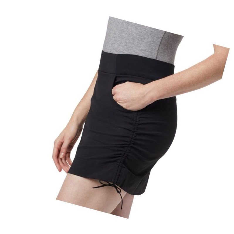 Columbia Anytime Casual Kısa Etek Kadın Siyah | 82703-ZWNG
