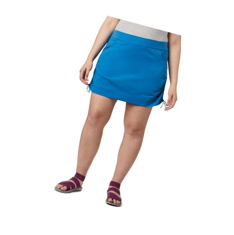 Columbia Anytime Casual Plus Size Kısa Etek Kadın Mavi | 67910-XIPS