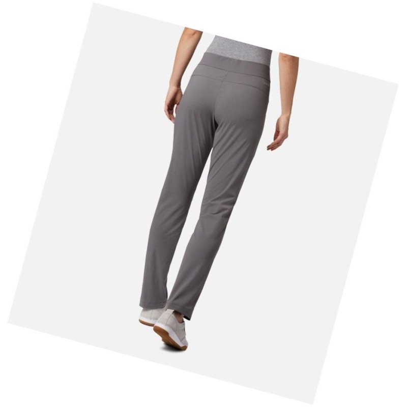 Columbia Anytime Casual Pull On Pantolon Kadın Gri | 96845-EZVF