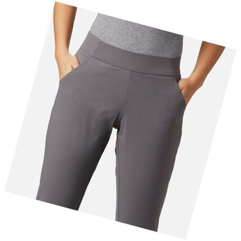 Columbia Anytime Casual Pull On Pantolon Kadın Gri | 96845-EZVF