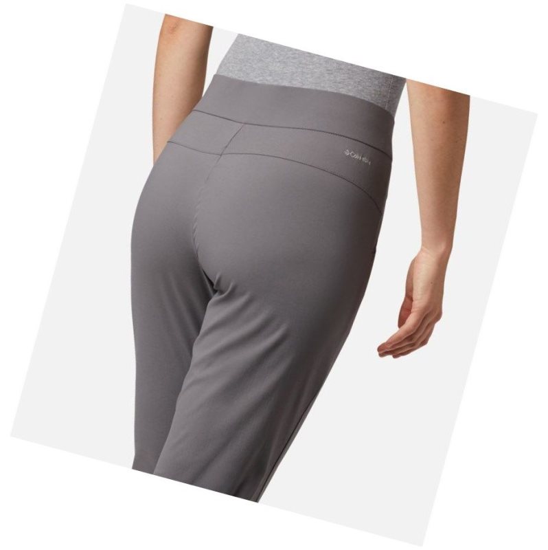 Columbia Anytime Casual Pull On Pantolon Kadın Gri | 96845-EZVF