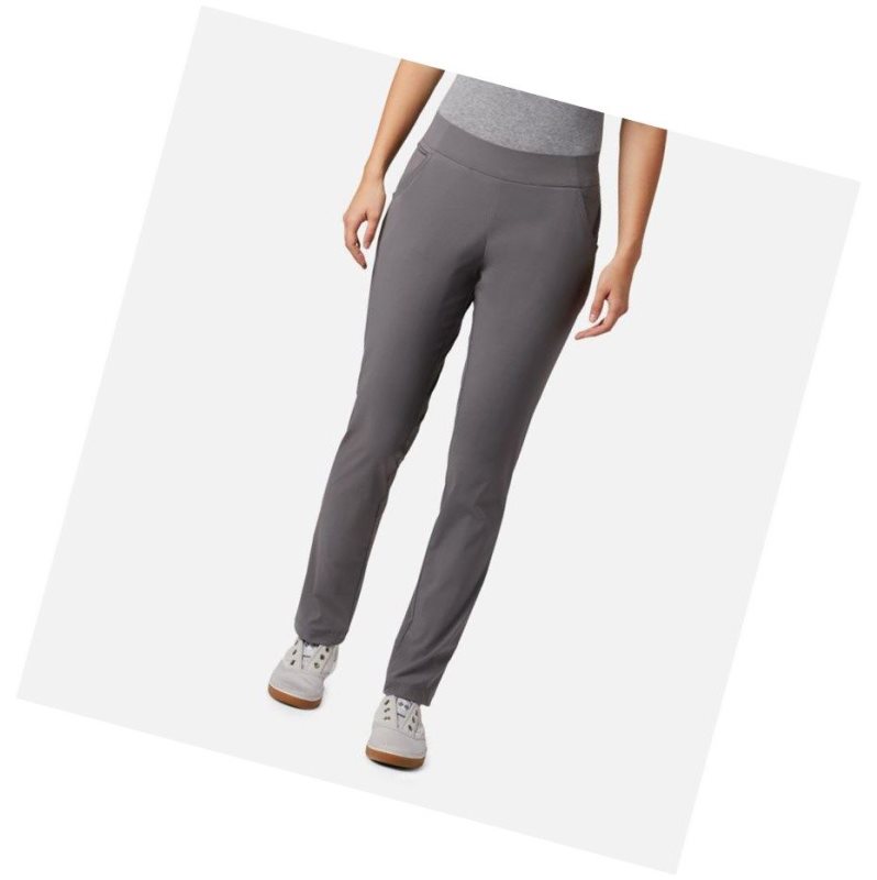 Columbia Anytime Casual Pull On Pantolon Kadın Gri | 96845-EZVF