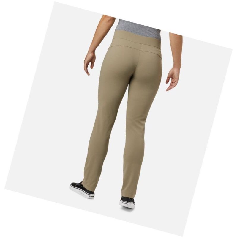 Columbia Anytime Casual Pull On Pantolon Kadın Kahverengi | 47196-KTBA