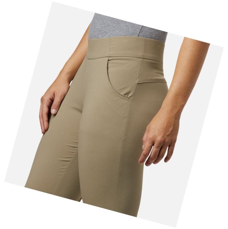 Columbia Anytime Casual Pull On Pantolon Kadın Kahverengi | 47196-KTBA
