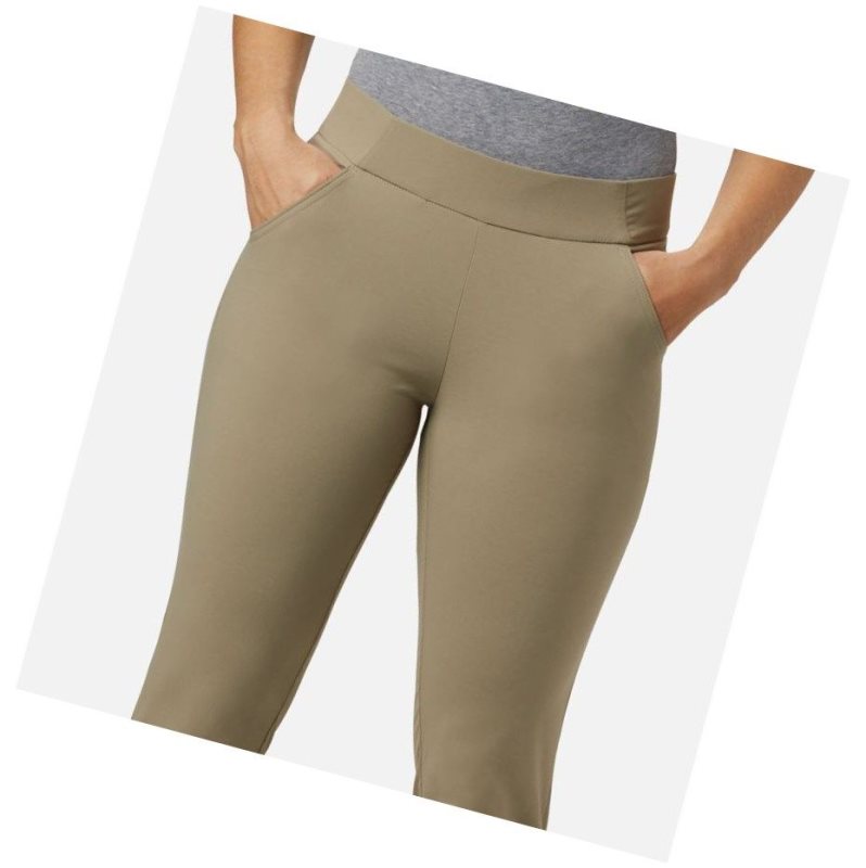 Columbia Anytime Casual Pull On Pantolon Kadın Kahverengi | 47196-KTBA