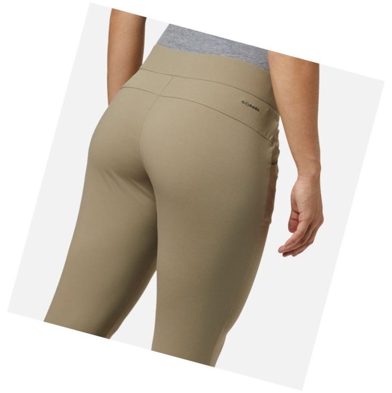Columbia Anytime Casual Pull On Pantolon Kadın Kahverengi | 47196-KTBA