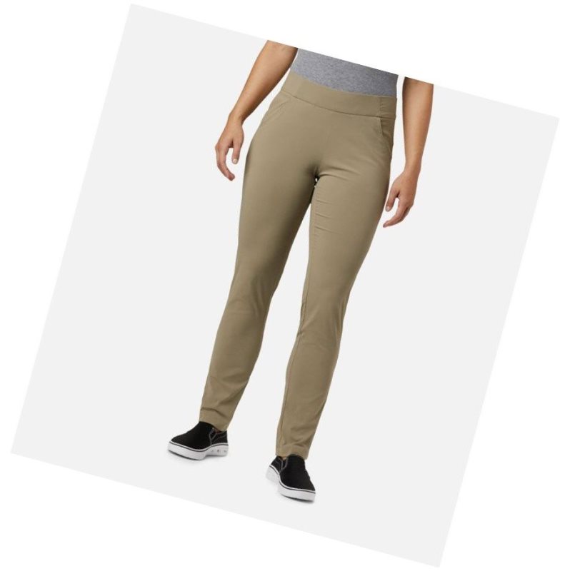Columbia Anytime Casual Pull On Pantolon Kadın Kahverengi | 47196-KTBA