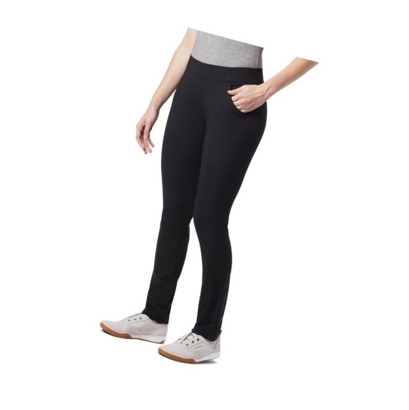 Columbia Anytime Casual Pull On Pantolon Kadın Siyah | 03571-DZCV