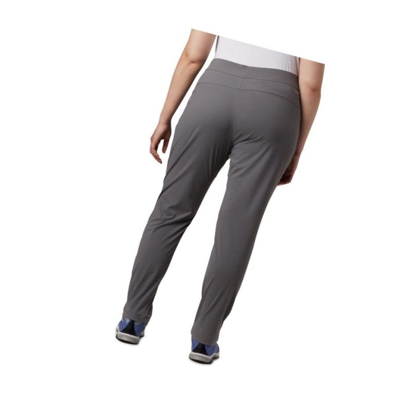 Columbia Anytime Casual Pull On Plus Size Pantolon Kadın Gri | 32156-KEQD