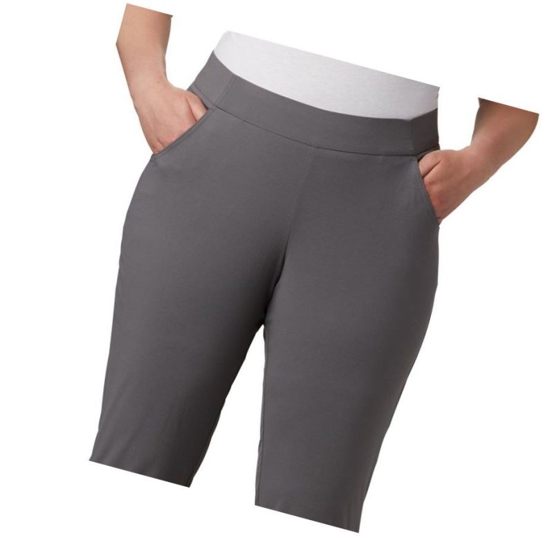 Columbia Anytime Casual Pull On Plus Size Pantolon Kadın Gri | 32156-KEQD