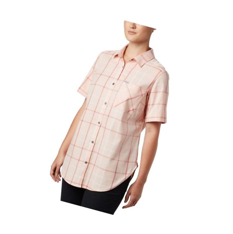 Columbia Anytime Casual Stretch Short Sleeve Gömlek Kadın Renkli | 68540-YOEN
