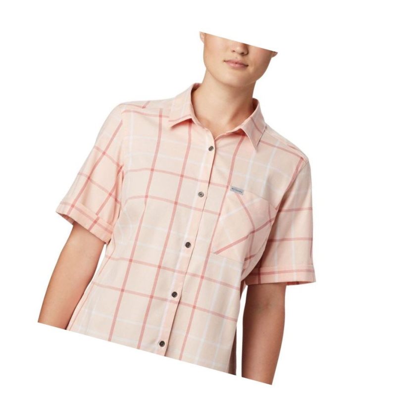 Columbia Anytime Casual Stretch Short Sleeve Gömlek Kadın Renkli | 68540-YOEN