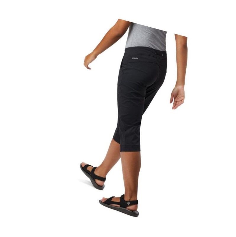 Columbia Anytime Outdoor Capri Pantolon Kadın Siyah | 78214-YKAZ