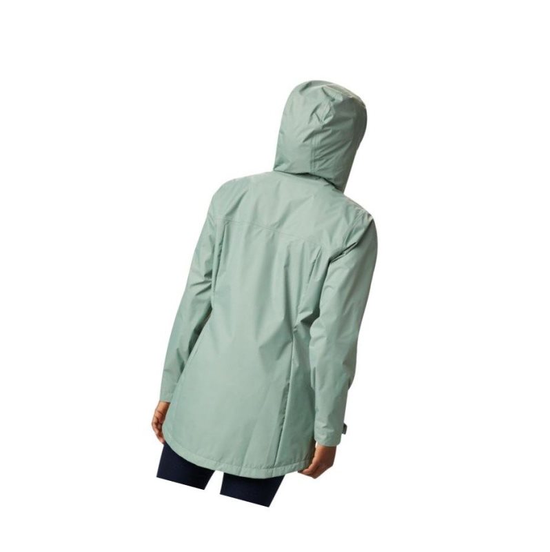 Columbia Arcadia Casual Mont Kadın Açık Yeşil | 67301-SQLA
