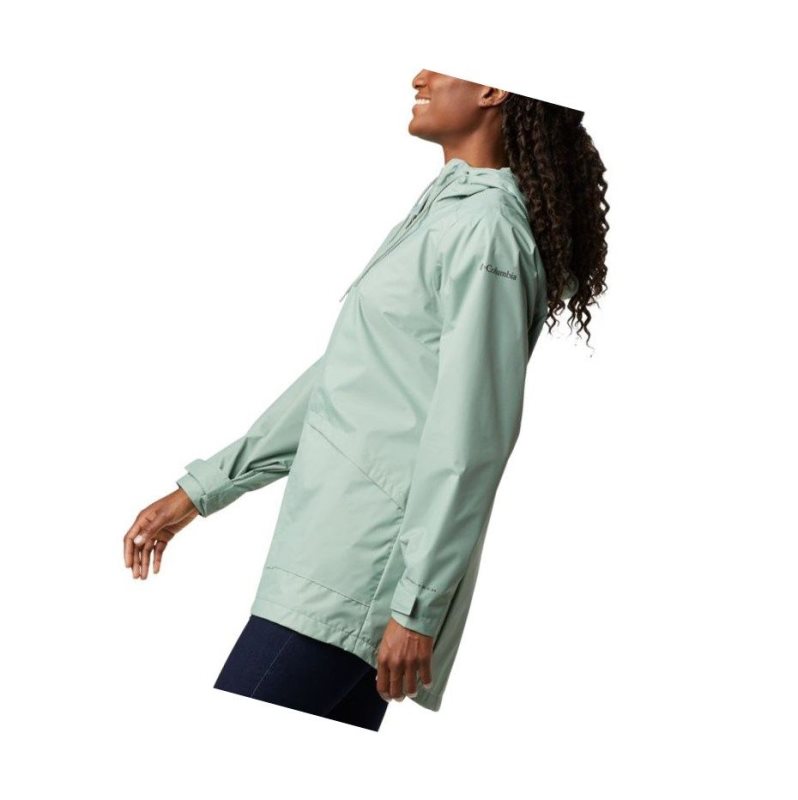 Columbia Arcadia Casual Mont Kadın Açık Yeşil | 67301-SQLA