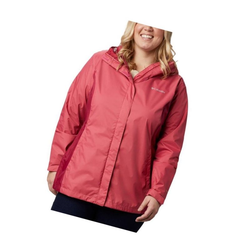 Columbia Arcadia II Plus Size Mont Kadın Pembe Kırmızı Mor | 64920-XJZA