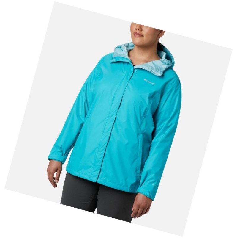Columbia Arcadia II Plus Size Mont Kadın Mavi | 39628-JRFU