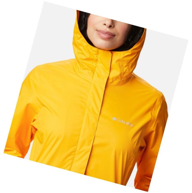 Columbia Arcadia II Rain Mont Kadın Açık Altın | 39178-NXIS