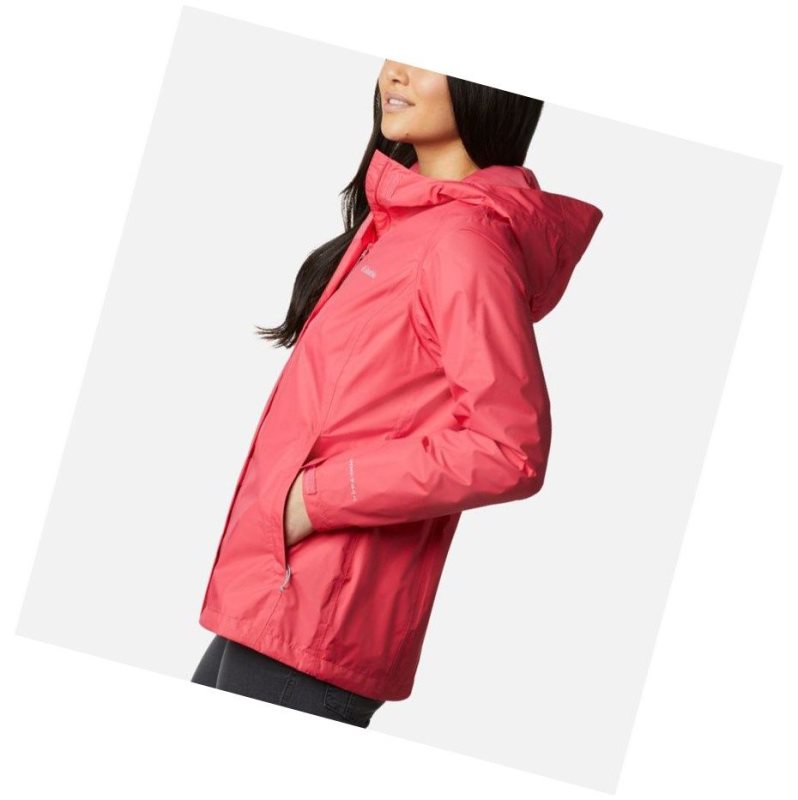 Columbia Arcadia II Rain Mont Kadın Açık Pembe | 72051-REQA