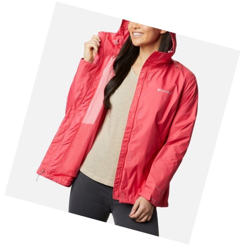 Columbia Arcadia II Rain Mont Kadın Açık Pembe | 72051-REQA