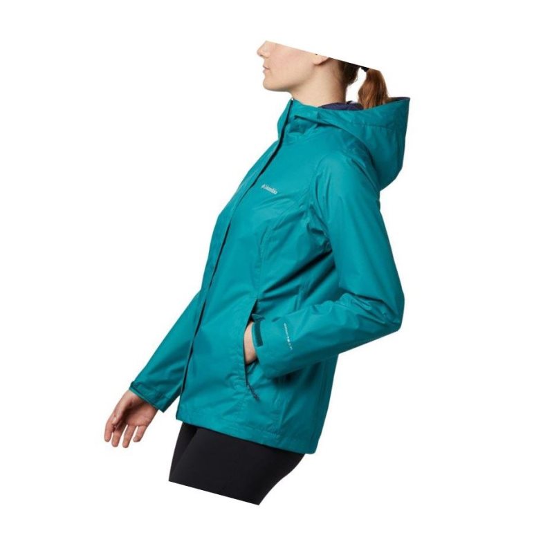 Columbia Arcadia II Rain Mont Kadın Açık Yeşil | 31042-FCRA