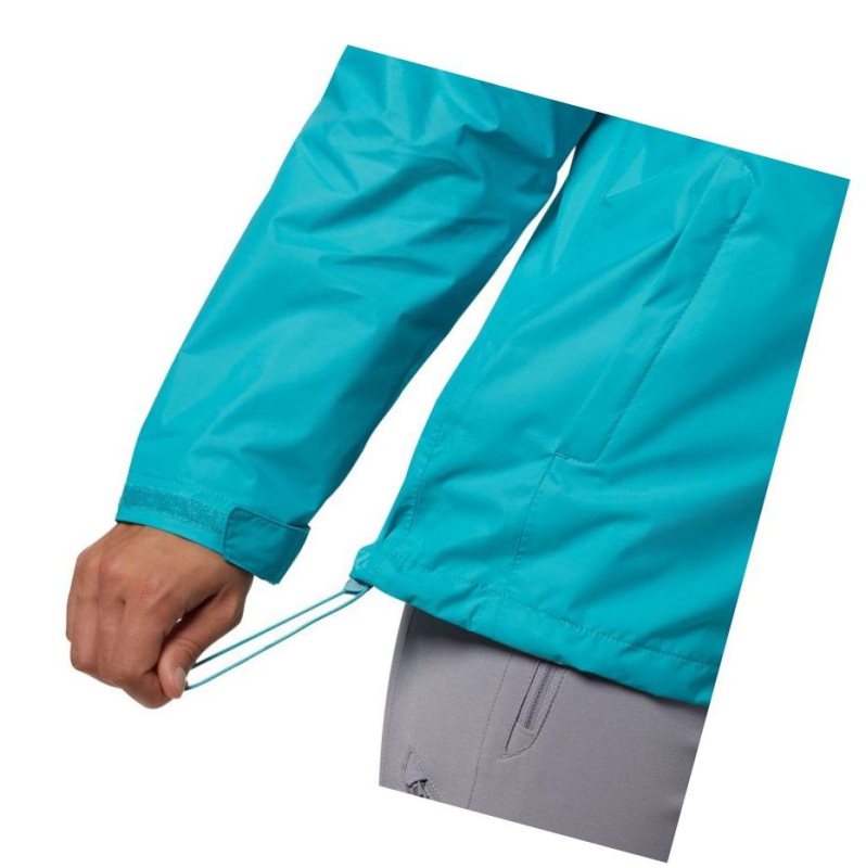 Columbia Arcadia II Rain Mont Kadın Mavi | 60958-WBFG