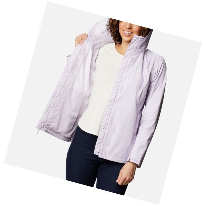 Columbia Arcadia II Rain Mont Kadın Mor | 73649-ZQYP