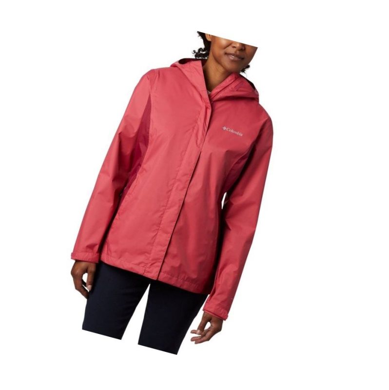 Columbia Arcadia II Rain Mont Kadın Pembe Kırmızı Mor | 42679-KHUT