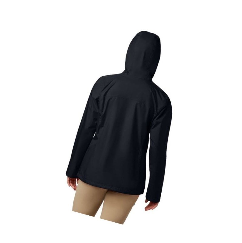 Columbia Arcadia II Rain Mont Kadın Siyah | 24695-QLEW