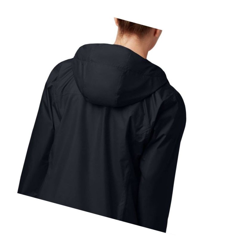 Columbia Arcadia II Rain Mont Kadın Siyah | 24695-QLEW