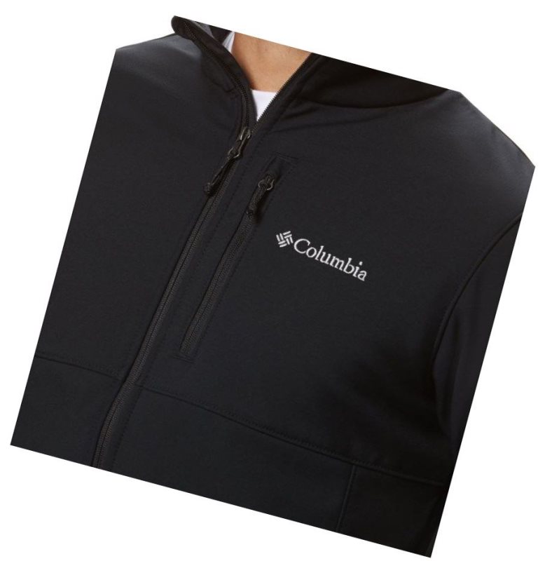 Columbia Ascender Softshell Big Mont Erkek Siyah | 75698-AMFQ