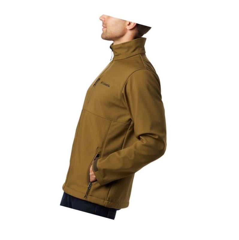 Columbia Ascender Softshell Big Mont Erkek Zeytin Yeşili | 49327-YRKU