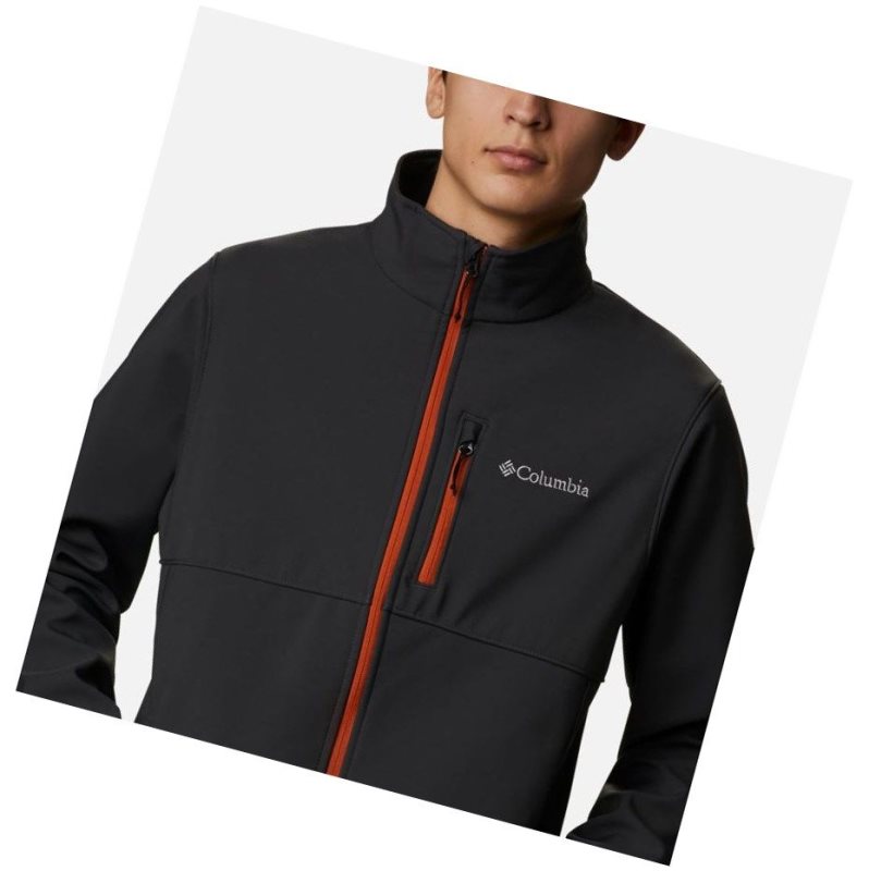 Columbia Ascender Softshell Mont Erkek Koyu Gri | 12356-JPON