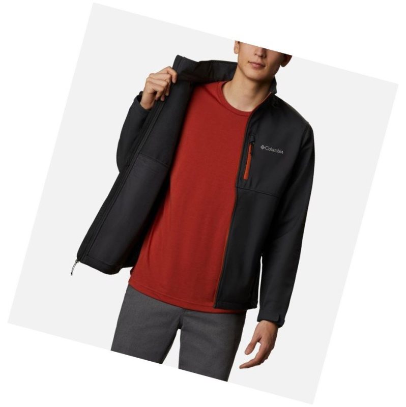 Columbia Ascender Softshell Mont Erkek Koyu Gri | 12356-JPON