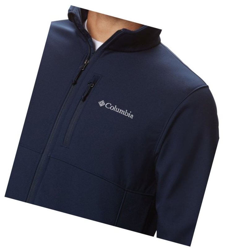 Columbia Ascender Softshell Mont Erkek Lacivert | 65871-QZAB